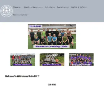 Whitehorseunited.ca(Whitehorse United FC) Screenshot