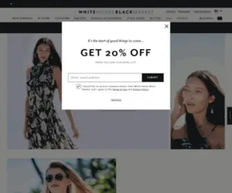 Whitehouseblackmarket.com(Shop Women's Clothing & Apparel For Fall) Screenshot