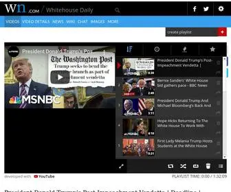 Whitehousedaily.com(White House Daily) Screenshot