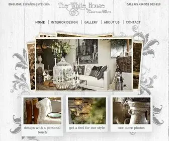 Whitehousemarbella.com(The White House) Screenshot