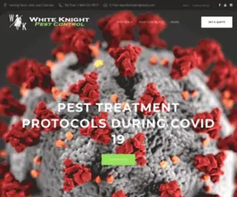 Whiteknightpest.com(White Knight Pest Control) Screenshot