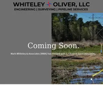 Whiteleyoliver.com(Surveying Services & Civil Engineering Company) Screenshot