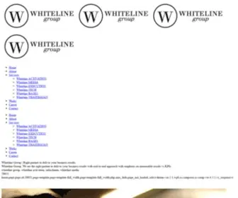 Whiteline-Group.com(Whiteline Group) Screenshot