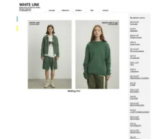 Whiteline-Net.com(WHITE LINE OFFICIAL WEB) Screenshot