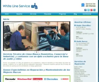 Whitelineservice.com(White Line Services) Screenshot