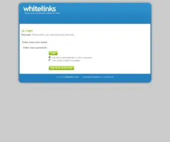 Whitelinks.com(Whitelinks) Screenshot