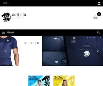 Whitelionapparel.ca(White Lion Apparel) Screenshot