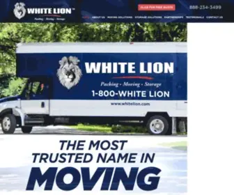 Whitelion.com(South Florida Moving Company) Screenshot