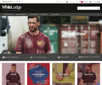 Whitelodgegroup.co.uk(Workwear & Personalised Clothing) Screenshot