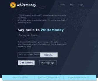 Whitemoney.io(White Money) Screenshot