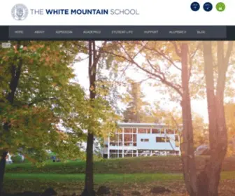 Whitemountain.org(The White Mountain School) Screenshot