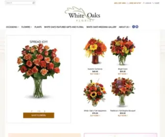 Whiteoaksflorist.com(Bakersfield Florist) Screenshot