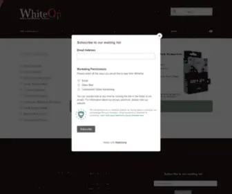 Whiteop.ca(The Eye Doctor Hot & Cold Eye Compress) Screenshot