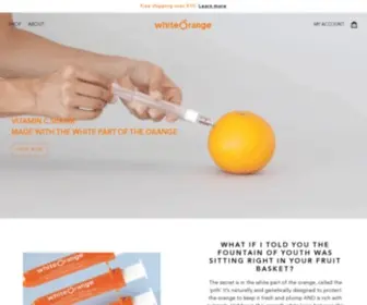 Whiteorangeskincare.com(White Orange Skincare) Screenshot