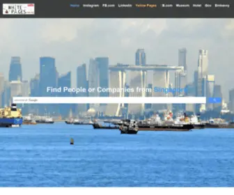 Whitepages.com.sg(Connect with People from Singapore) Screenshot