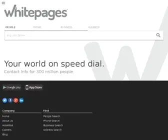 Whitepages.org(Find People) Screenshot