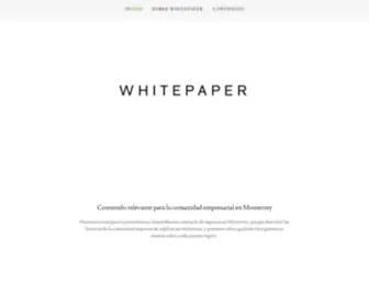 Whitepaper.mx(Whitepaper) Screenshot
