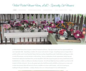 Whitepicketflowerfarm.com(White Picket Flower Farm) Screenshot