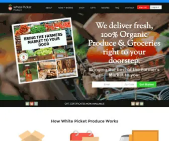 Whitepicketproduce.com(White Picket Produce) Screenshot