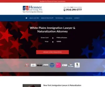 Whiteplainsimmigrationlawyer.com(White Plains New York Immigration Lawyer &amp; Naturalization Attorney) Screenshot