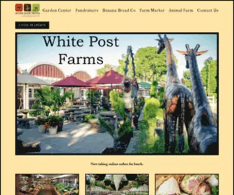 Whitepostfarms.net(White Post Farms) Screenshot