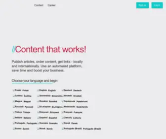 Whitepress.com(Content Marketing Platform) Screenshot