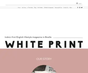 Whiteprint.in(White Print) Screenshot