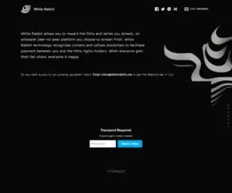 Whiterabbit.one(White rabbit) Screenshot