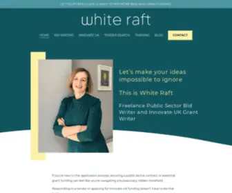 Whiteraft.co.uk(White Raft) Screenshot