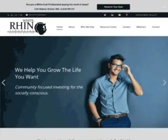 Whiterhinofinancial.com(White Rhino Financial) Screenshot