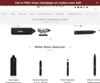 Whiterhinoproducts.com(Personal Vaporizers) Screenshot