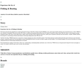 Whiterivermg.com(White River Marine Group) Screenshot