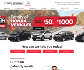 Whiterockhonda.com(White Rock Honda) Screenshot