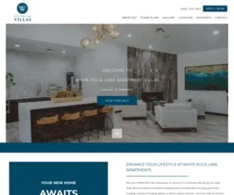 Whiterocklakevillas.com(White Rock Apartments) Screenshot