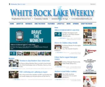 Whiterocklakeweekly.com(Serving East Dallas and the White Rock Lake community) Screenshot