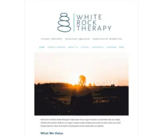 Whiterocktherapy.net(White Rock Therapy) Screenshot