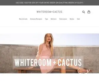 Whiteroomcactus.com(WHITEROOM) Screenshot