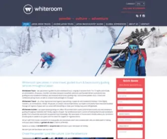 Whiteroomtours.com(Powder Culture Adventure) Screenshot