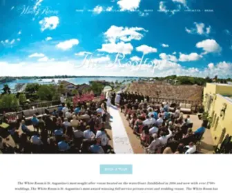 Whiteroomweddings.com(St augustine wedding venues) Screenshot