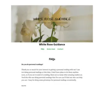 Whiteroseguidance.com(White Rose Guidance) Screenshot