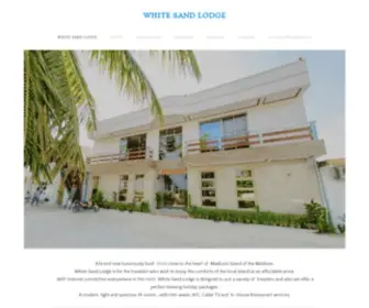 Whitesandlodge.com(White Sand Lodge) Screenshot