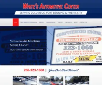 Whitesautomotive.com(White’s Automotive Center) Screenshot