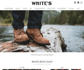 Whitesboots.com(White's Boots) Screenshot