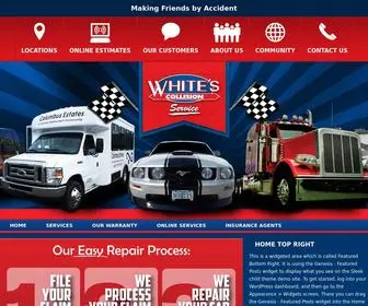 Whitescollision.com(Certified Auto Body Shop) Screenshot