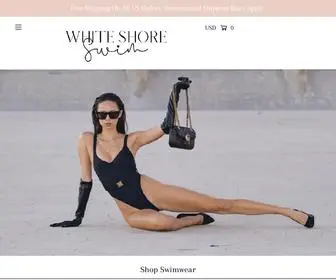 Whiteshoreswim.com(Swimwear for women) Screenshot