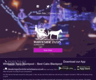 Whitesidetaxis.co.uk(Whitesidetaxis) Screenshot