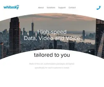 Whitesky.us(Corporate) Screenshot