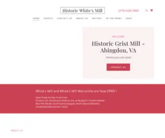 Whitesmill.org(White's Mill) Screenshot