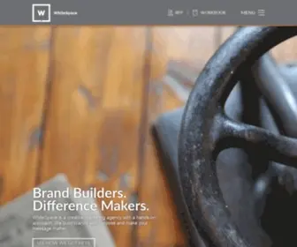 Whitespace-Creative.com(Creative Marketing Agency with Hands) Screenshot