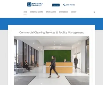 Whitespotcleaning.com.au(Best Commercial and Industrial Cleaning Company in Sydney) Screenshot